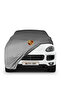 Porsche Cayenne 3 (2017-) - Gray Combed Cotton Car Tarpaulin