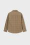 Boy's Corduroy Long Sleeve Shirt 7186 Khaki - 3