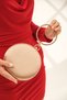 Women's Nude Satin Round Evening Dress Evening Bag - 6