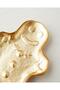Gingerman Glass Snack Bowl 21 cm Gold - 3