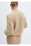Openwork detailed knit sweater - 4