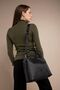Handmade Large Size 5-Compartment Braided Casual Model Women's Shoulder Bag