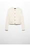 Woven Knitted Cardigan - 3