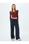Crop T-Shirt Long Sleeve Zip Off-The-Shoulder Slim Fit - 2