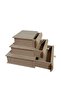 صندوق MDF على شكل كتاب مع 3 أدراج - 3
