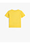Short Sleeve Crew Neck T-Shirt California Printed - 2
