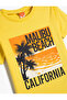 Short Sleeve Crew Neck T-Shirt California Printed - 3