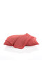 Mylasahome 100% Cotton 2-Piece 4-Layer Muslin Pillowcase 50X70 Red - 2