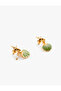 Seashell Patterned Earrings - 3