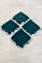 Green Silver Chiffon Halay Handkerchief 10 Pieces, Bride Groom Wedding Henna Circumcision Engagement Bride - 4