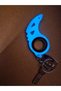 Keyrambit Rotating Keychain- Glow-in-the-Dark Keychain (BLUE) - 3