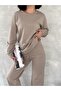 Women's Cycling Collar Long Sleeve Bol Legs Tracksuit Suit Winter Thermal Suit with Fleece Inside - 4