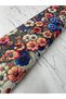 Gold Glitter Liva Pattern Dress Fabric Linen Fabric Our Product Is Sold in Pieces 1 Piece 1 Meter - 5