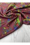 Gold Glitter Turkmen Pattern Dress Linen Fabric Our Product Is Sold in Pieces 1 Piece 1 Meter - 2