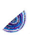 Evil Eye Round Beach Towel, Cotton, Microfiber, Soft, Water Absorbent - 3