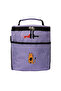 Cats Insulated Lunch Bag, Purple