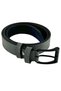 Gray Children's Boy's Faux Leather Stitched Model 3 cm Waiter Classic Belt School Belt - G15 - 4