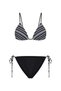 Java İpli Çizgili Bikini Takımı - 8