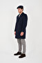 Men's Double Breasted Coat-Coat Regular Fit - 4