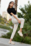 Guaranteed D124 Women's Thick Sole Chain Loafers Daily Shoes - 3
