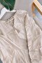Ms251 Embroidered Laced Ecru Blouse - 3