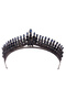Antares Model Bridal Henna Crown Princess Crown Crystal Wedding Henna Crown Navy Blue - 6