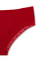 Interlock Tulle Detailed Women's High Waist Panties with Elastic Waist - 2