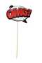 Spiderman Birthday Concept - Spiderman Themed, 6-Piece Cake Toothpicks Cupcake Ornamental Toothpicks - 7