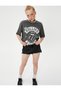 Rolling Stones Licensed T-Shirt Crew Neck Short Sleeve Cotton