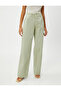 High Waist Denim Trousers Straight Leg - 3