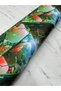 Green Crystal Pattern Dress Shirt Tivil Satin Fabric Our Product Sold in Pieces 1 Piece 1 Meter - 5