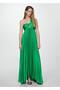 Asymmetric Cut Pleated Dress - 2