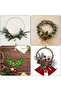 5 Pcs 15 cm Metal 5 mm Chircle Galvanized Chircle Wire Pulley Door Decoration Wall Decoration Dower Coat - 4
