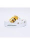 Air Sole Yellow Daisy Patterned Sabo Slippers - 3