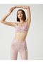 Sports Bra Floral Pattern U Neck - 2