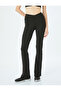 High Waist Slim Fit Spanish Leg Sports Leggings - 3