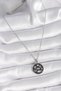 Ramia-Premium |   316L Steel Silver Color Black Color Luck Necklace Tj-Bko9546 |   Tg.Ty - 2