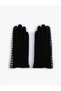 Tweed Gloves Houndstooth Pattern - 2