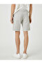 Basic Bermuda Shorts Cotton Pocket Buttoned - 4