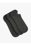 Basic 3-Piece Invisible Socks Set
