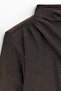 Shoulder-pad mini dress