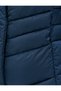 Puffer Jacket Hooded Stand Collar Zipper Pocket Detailed - 6