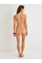 Covered Glitter Swimsuit V-Neck Adjustable Straps - 4