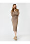 Midi Length Skirt Knitted - 2