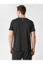 Sports T-Shirt Slogan Printed Crew Neck Short Sleeve - 4