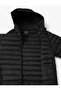 Puffer Jacket Seasonal Hooded Zip-Up with Pocket Detail - 6