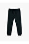 Basic Jogger Sweatpants Tie Waist Cotton
