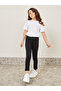 بنطال ضيق سادة بخصر مرتفع