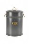 Premium 4-Piece Flour Storage Bucket Set with Ottoman Motif Rope Handles, 5-16-30-50 Liters - 3