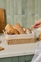 Daisy Bread Basket Mink 25 cm - 2